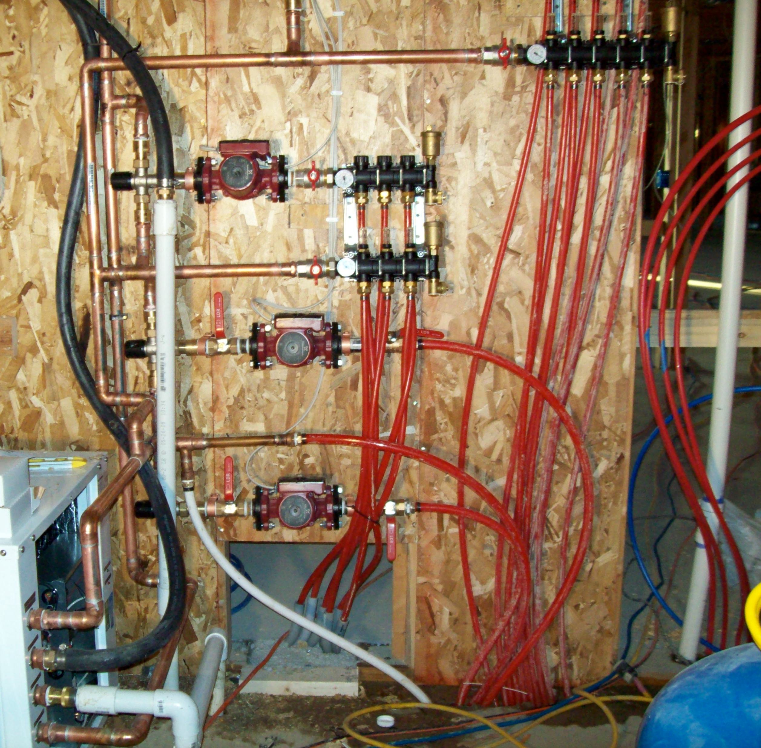 GeoThermal Piping with Grundfos UP Pumps > BSI Mechanical, Inc.